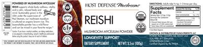 Reishi label