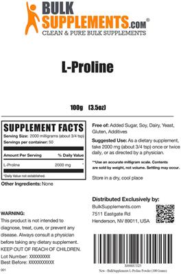 L-Proline label