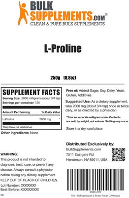 L-Proline label