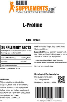 L-Proline label
