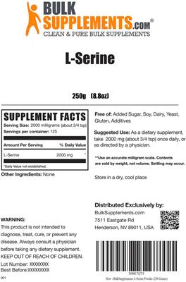L-Serine label