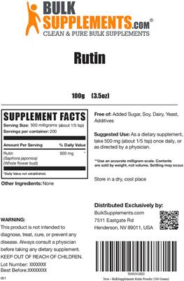 Rutin label