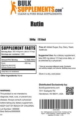 Rutin label