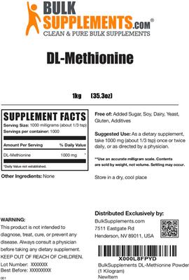 DL-Methionine label