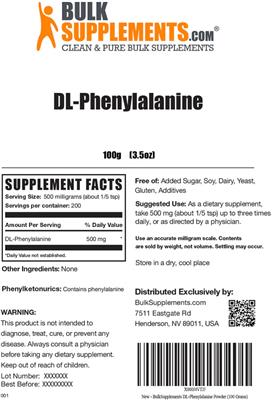 DL-Phenylalanine label