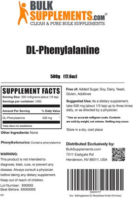 DL-Phenylalanine label