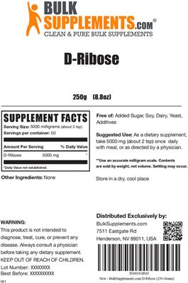 D-Ribose label