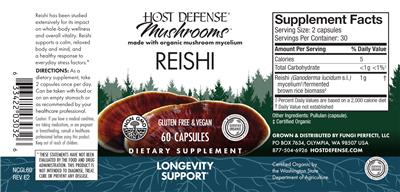 Reishi label