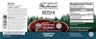 Reishi label