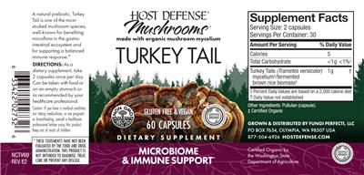Turkey Tail label