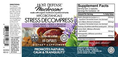 Stress Decompress label