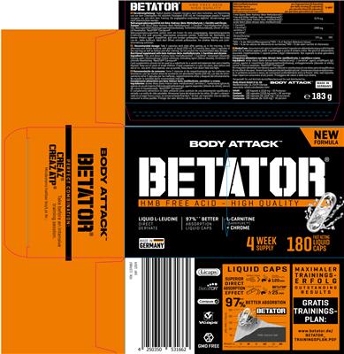 Betator label