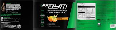 Pre JYM Tangerine label