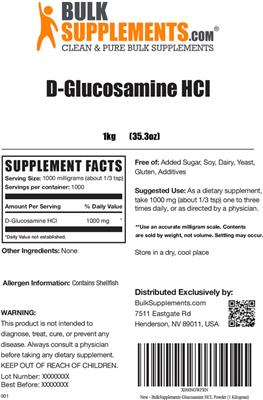 D-Glucosamine HCl label
