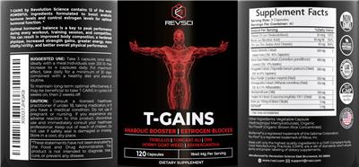 T-Gains label