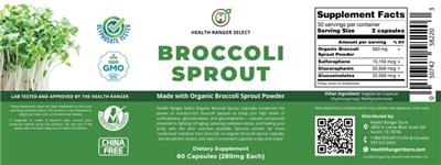Broccoli Sprout label