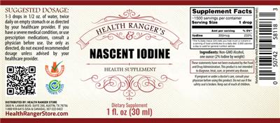Nascent Iodine label