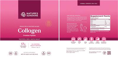 Collagen Unflavored label