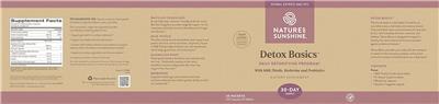 Detox Basics label