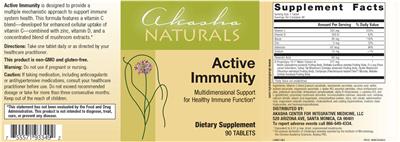 Active Immunity label