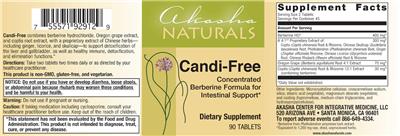 Candi-Free label