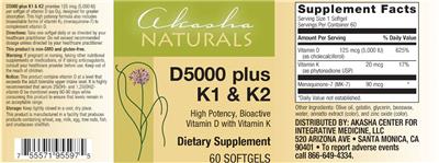D5000 plus K1 & K2 label