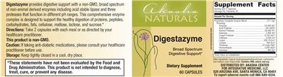 Digestazyme label