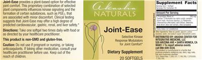 Joint-Ease label