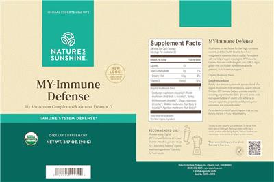 MY-Immune Defense label