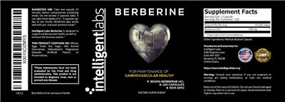 Berberine label