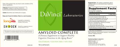 Amyloid Complete label