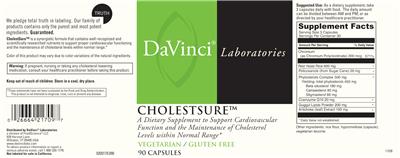 Cholestsure label