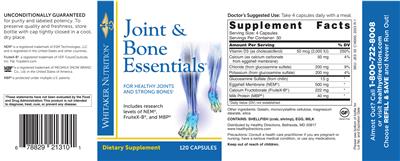 Joint & Bone Essentials label