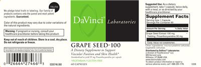Grape Seed-100 label