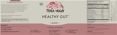Healthy Gut Berry label