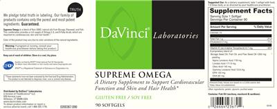 Supreme Omega label