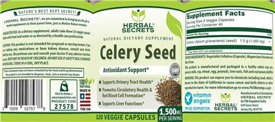 Celery Seed label