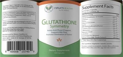 Glutathione Symmetry label
