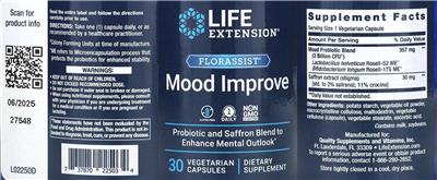 Mood Improve label