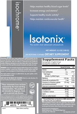 Isochrome label