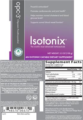 OPC-3 (Oligomeric Proanthocyanidins) label