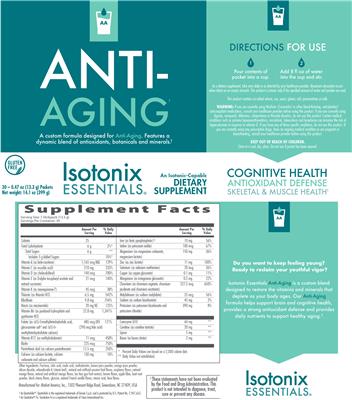 Anti-Aging label