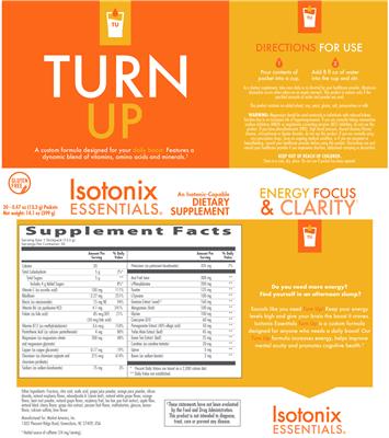 Turn Up label