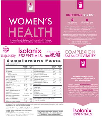 Women's Health label