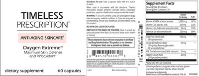 Oxygen Extreme label