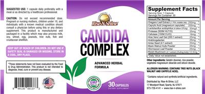 Candida Complex label