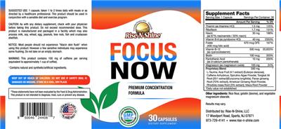 Focus Now label