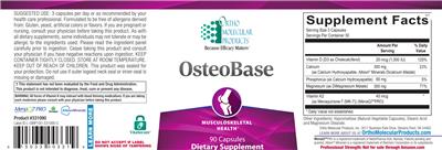OsteoBase label