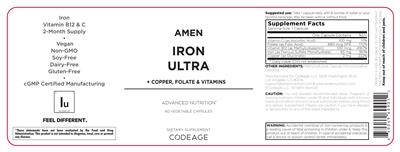 Iron Ultra label