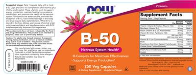 B-50 label